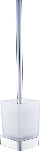 Luzzo® Piazzo Messing Toiletborstel met wand houder - chroom