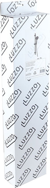 Luzzo® Flat Design douche glijstangset - 3 standen douche -Zwart