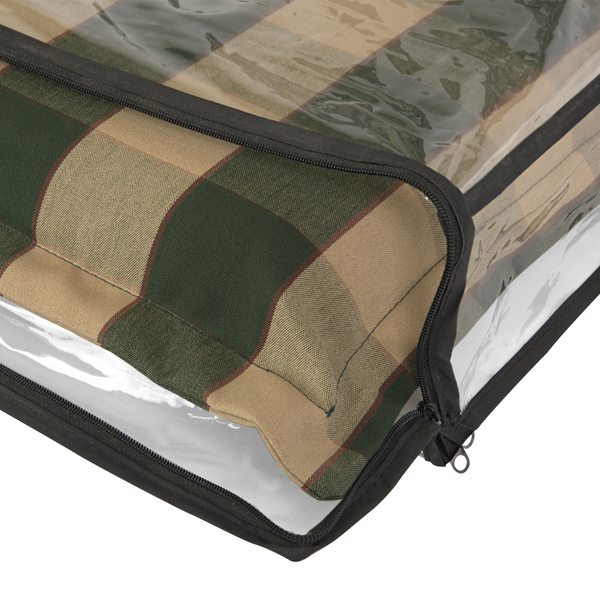 Kopu® Country Green - Comfortabel Tuinkussen met Hoge Rug - Groen