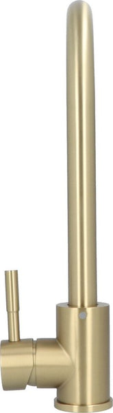 Luzzo® Iseo Mengkraan Wastafel – Brushed Gold – Moderne Badkamerkraan