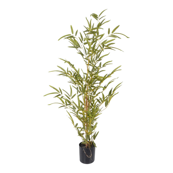 Kopu® Kunstplant Bamboe 90 cm - in zwarte pot - Nepplant