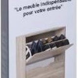 4goodz schoenenkast 3 lades 60x24x118 - voor 18 paar