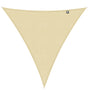 Kopu® Schaduwdoek Driehoek 3 mtr - 280 grams Waterdoorlatend - Creme