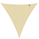 Kopu® Schaduwdoek Driehoek 3 mtr - 280 grams Waterdoorlatend - Creme
