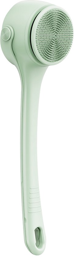 Elektrische Doucheborstel met 5 Opzetstukken – Groen – Diepe Reiniging & Massage – Oplaadbaar – Waterproof – Voor Rug, Benen & Gezicht