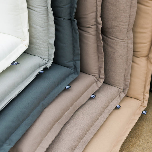 Kopu® Prisma Tan 2 stuks Comfortabel Tuinkussen Hoge Rug