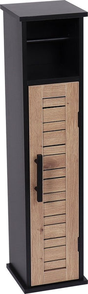 Toiletrolhouder met toiletroldispenser serie Bergen - 18x18x75 cm