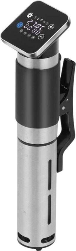 Sous Vide Stick met Wi-Fi en App – Smart Slowcooker – Zwart-RVS – Voor Perfect Slow Cooking