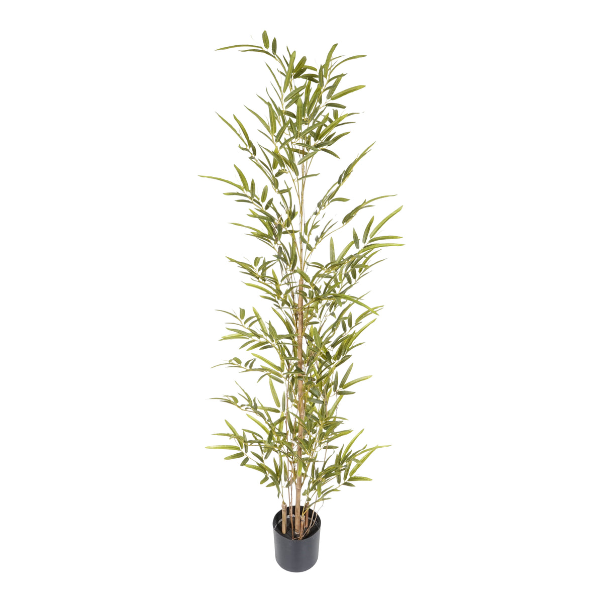 Kopu® Kunstplant Bamboe 120 cm - in zwarte pot - Nepplant