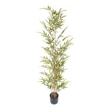 Kopu® Kunstplant Bamboe 120 cm - in zwarte pot - Nepplant