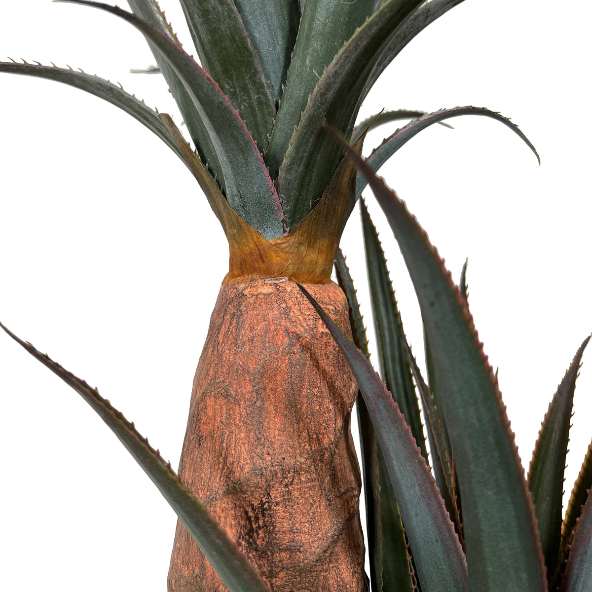 Kopu® Kunstplant Agave 80 cm in zwarte Pot - 2 stammen - Nepplant