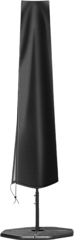 Parasolhoes voor Zweefparasol - 190 cm - Zwart - Waterbestendige hoes voor Parasol - Parasolhoes Staande Parasol met Rits