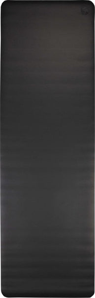 Ecoyogi PRO GRIP Yogamat Extra lang (214 x 68 x 0,42 cm) - Antraciet - 100% Natuurrubber en Vochtabsorberende PU Top Laag | Geweldige veerkracht | Onder alle omstandigheden een stevige grip | Geschikt voor Hot, Bikram, Vinyasa, Flow en Ayenger Yoga