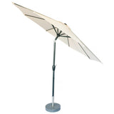 Kopu® ronde stokparasol 300 cm Calma met hoes - Naturel