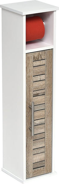 Toiletrolhouder met toiletroldispenser - 18x18x75