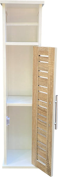 Toiletrolhouder met toiletroldispenser - 18x18x75