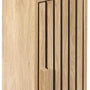 Toiletrolhouder/Reserverolhouder Klaus staand hout - Bruin