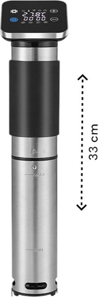 Sous Vide Stick met Wi-Fi en App – Smart Slowcooker – Zwart-RVS – Voor Perfect Slow Cooking