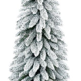 Kunstkerstboom Smal met Sneeuw - 180 cm - Ø74 cm