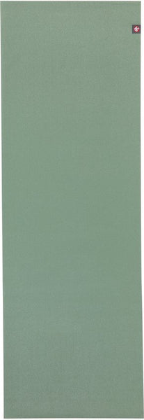 Manduka eKO SuperLite Reis Yoga Mat Leaf Green - Groen – 180x61 cm – Slechts 1,5 mm Dik en weegt 1 KG - Ultralicht, Ultradun & Biologisch Afbreekbare Reis yogamat – Superieure Grip & Duurzaam Natuurlijk Rubber – Ideaal voor Onderweg