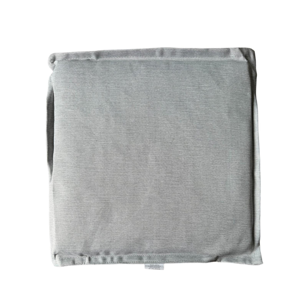 Zitkussen Stoel - Licht Grijs - 40 cm x 40 cm x 2 cm - Geschikt voor Binnen en Buiten - Waterafstotend Materiaal - Kussentje - Stoelkussen