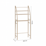 Wasmachine Ombouw - Wit - Universeel - Wasmachine Organizer - Wasmachine Kast