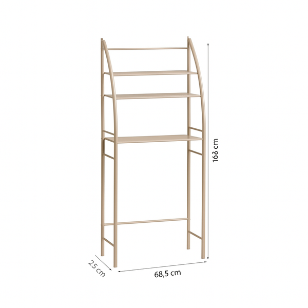 Wasmachine Ombouw - Wit - Universeel - Wasmachine Organizer - Wasmachine Kast