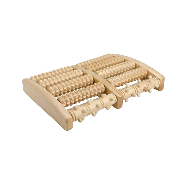 Houten Voetroller - 27 x 17 x 5 cm - Voetmassage Roller Apparaat - Voet Massage Roller