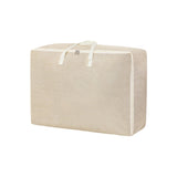 Opbergzak XXL Dekbed - Beige - 70 x 50 x 30 cm - Opbergtas voor Dekbed en Kleding - Kledingzak XXL
