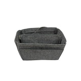 Handtas organizer - Bag in Bag - 11 ruime vakken - Grijs - 27 x 17 x 9 cm (LxBxH)- Tasorganizer