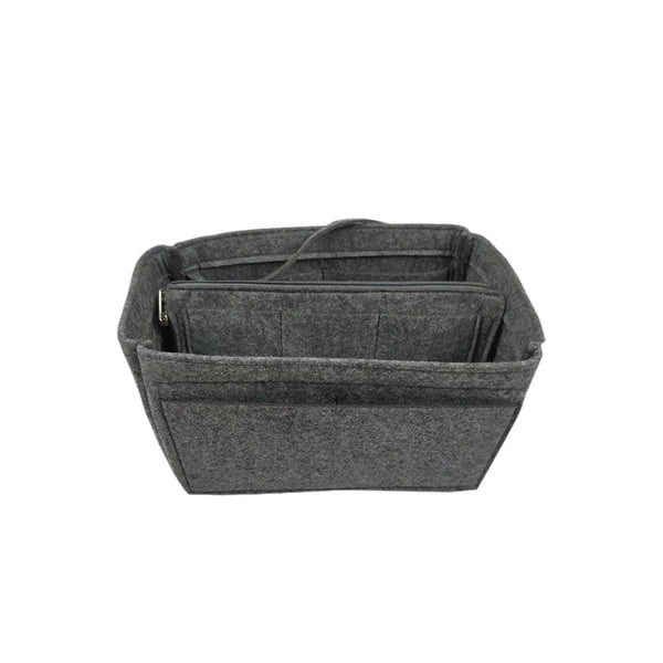 Handtas organizer - Bag in Bag - 11 ruime vakken - Grijs - 27 x 17 x 9 cm (LxBxH)- Tasorganizer
