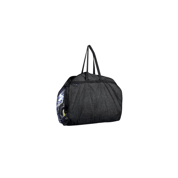 Kledinghoes met Hanger – Opvouwbare Kleding Organizer – Kleding Opbergzak met Rits & Venster – Kleding Transporthoes – Geschikt voor Verhuizen & Reizen – 127 x 60 x 25 cm – Zwart