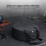 EV Kabel Tas – Opbergtas voor Laadkabel Auto – Waterdichte Kabel Organizer Auto Kofferbak – Geschikt voor EV, Startkabels & Verlengkabels tot 26 Meter – 40 cm Rond Formaat