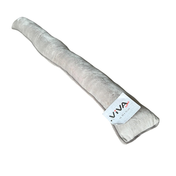 Tochtrol - Licht Grijs - Vilt - 90 x 10 cm - Tochthond - Tochtstopper - Isolatie tegen Tocht