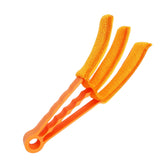 Jaloezie Reiniger - Oranje - 3 Extra Doekjes - 1 Microvezeldoek - Geschikt voor Luxaflex - Lamellen Schoonmaken