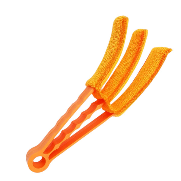 Jaloezie Reiniger - Oranje - 3 Extra Doekjes - 1 Microvezeldoek - Geschikt voor Luxaflex - Lamellen Schoonmaken