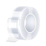 Dubbelzijdig Tape Extra Sterk - 600 cm x 25 mm x 2 mm - Transparant - Zelfklevende Tape - Rol Huishoudtape