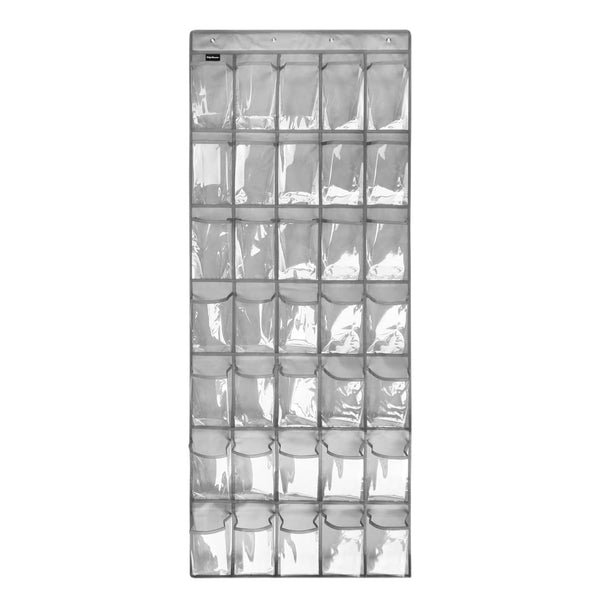 Schoenenkast Hangend - Schoenenzak 35 vakken - Opbergen van Schoenen aan Deur - Schoenenzak transparant - Oplossing voor rondslingerende schoenen - Hoogwaardige Schoenenkast