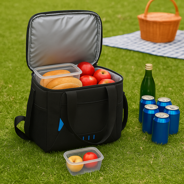 Koelrugtas met Grote Inhoud – Waterdicht & Geïsoleerd – Perfect voor Picknick, Strand & Outdoor Avonturen