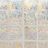 Raamfolie Glas in Lood - 90cm x 200cm - Zelfklevend - Anti Inkijk - Plakfolie - Decoratiefolie