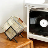LP Opbergsysteem - Zwart - LP Kast - LP Houder - Lp Opbergrek - Langspeelplaat Organizer - Elpee Opbergsysteem