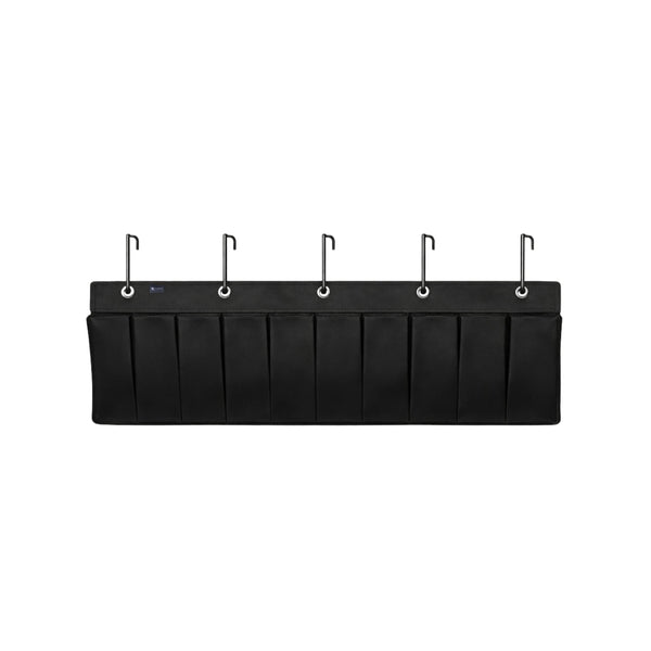 Bed Organizer met 9 Vakken – Bed Opberger Hangend – Opbergzak Bedrand – Schoenen Organizer Bed – Bedside Storage Organizer – Zonder Boren – Zwart