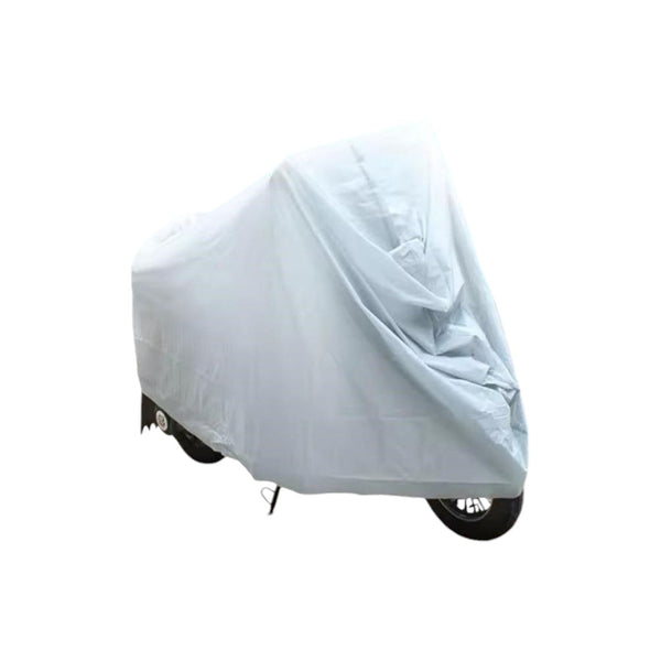 Motorhoes - Waterafstotend - 250 x 140 cm - Zilver met Reflectie - Motorhoes Waterafstotend Buiten - Motorhoes