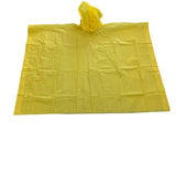 Regenponcho - Geel -  One size fits all - Fietsponcho - Wanderlponcho - Regenpak - Regenjas