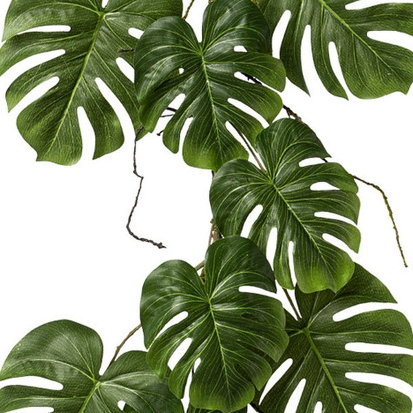 Kopu Hangplant Split Philodendron 119 cm - Macramé Plantenhanger Xl