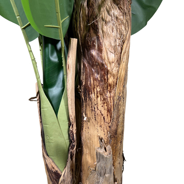 Kopu® Kunstplant Bananenplant 150 cm met 21 bladeren - Nepplant