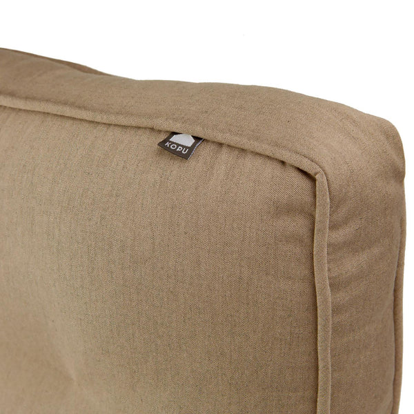Kopu® - Prisma Loungekussenset Zit en Rug Hoog 60 cm - Linnen