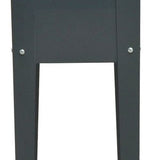 4goodz Plantenbak Hoog Staal - Verhoogd 100x30x80cm - Antraciet