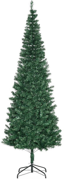 Kunstkerstboom Smal met metalen standaard - 210 cm - Ø81 cm
