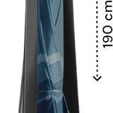 Parasolhoes voor Zweefparasol - 190 cm - Zwart - Waterbestendige hoes voor Parasol - Parasolhoes Staande Parasol met Rits